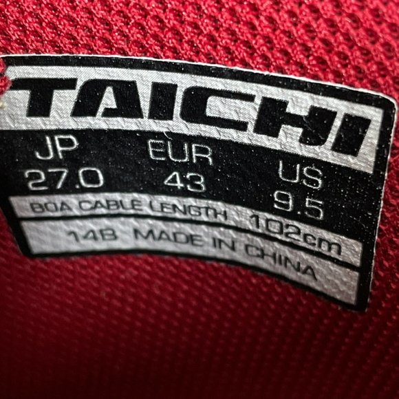 RS Taichi Delta BOA Motorcycle Riding Shoes RSS007 - Picture 9 of 11